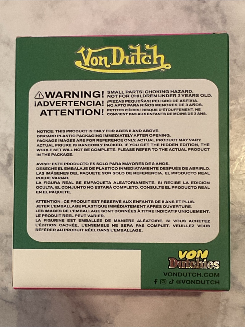 Von Dutchies from Von Dutch Plushy Blind Box NIB - Picture 3 of 5